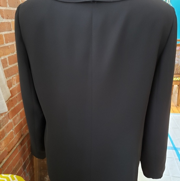 Jones Studio Seperates Black Ruffled Blazer - Picture 3 of 5